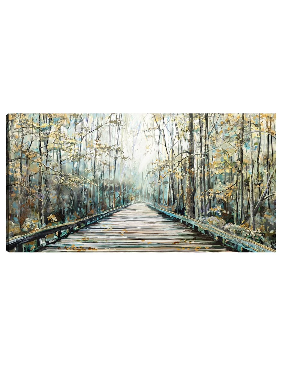 Cuadro decorativo Viaje estacional técnica mixta Caminos