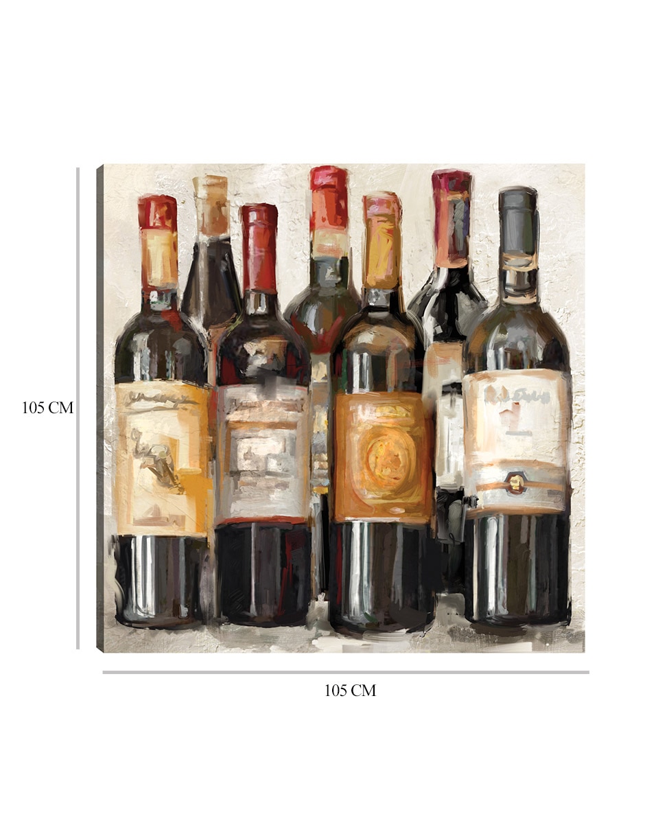 Cuadro decorativo Vinología II técnica mixta Viticultura 2