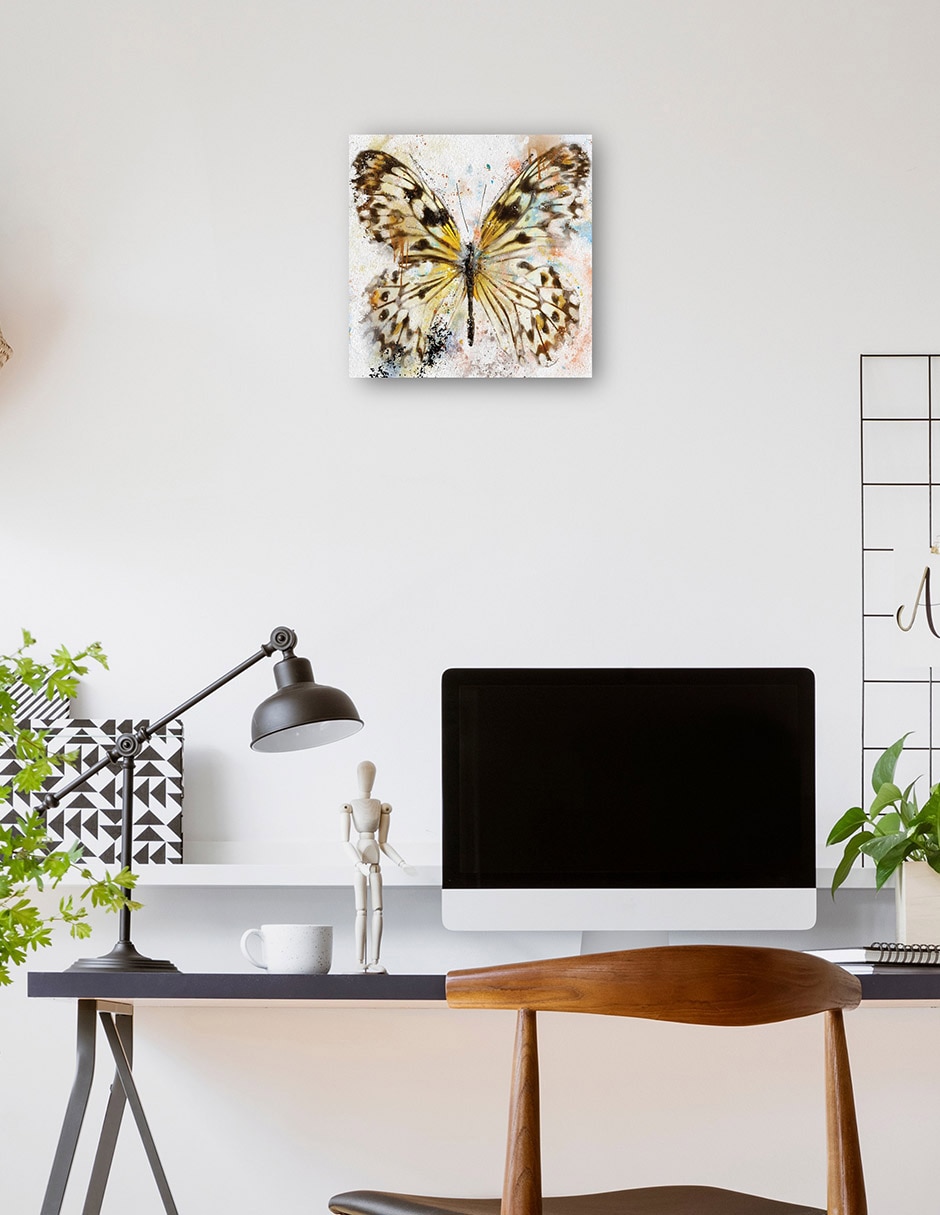 Cuadro decorativo Vuelos de Fancy IV técnica mixta Vida Silvestre 3