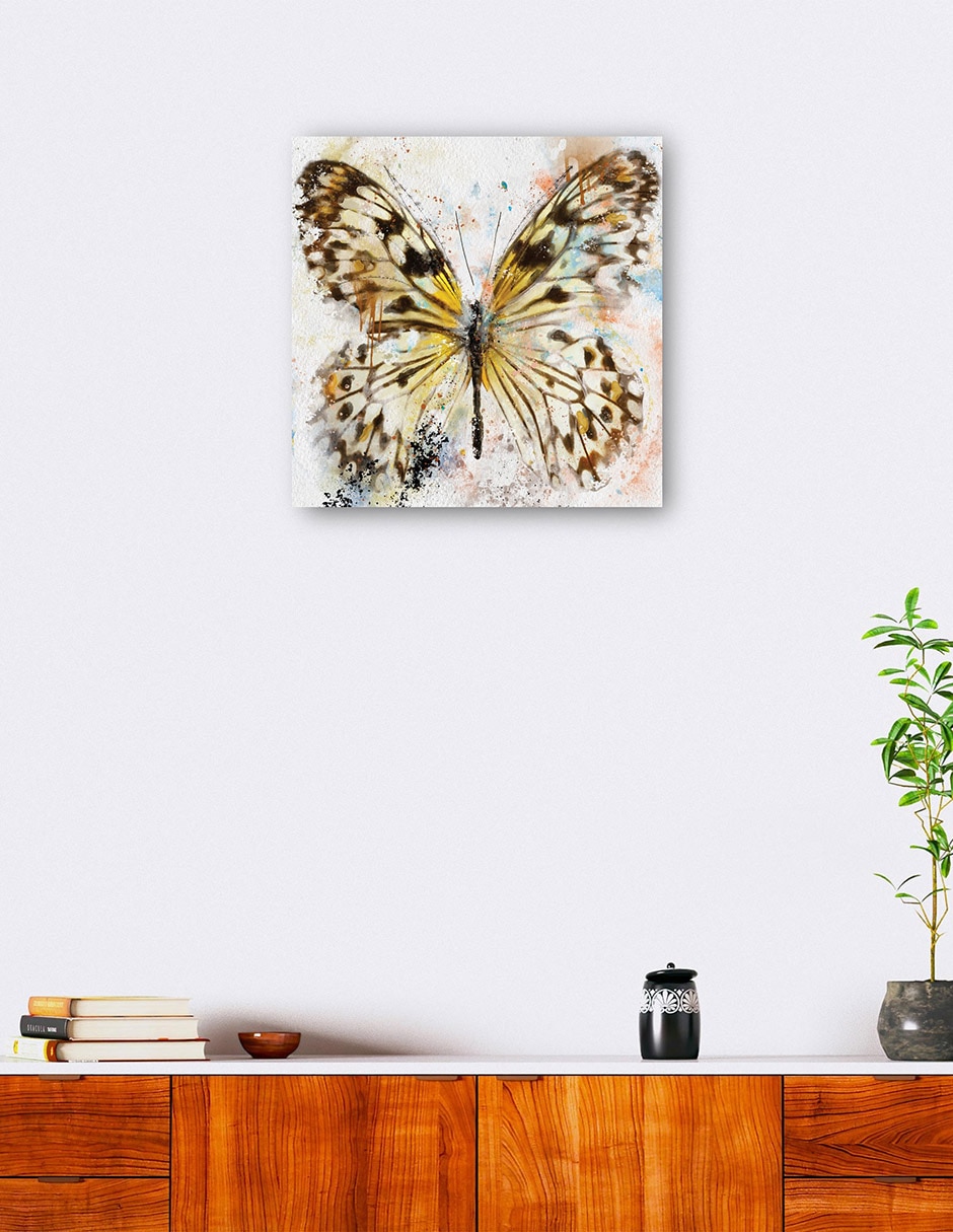 Cuadro decorativo Vuelos de Fancy IV técnica mixta Vida Silvestre 6