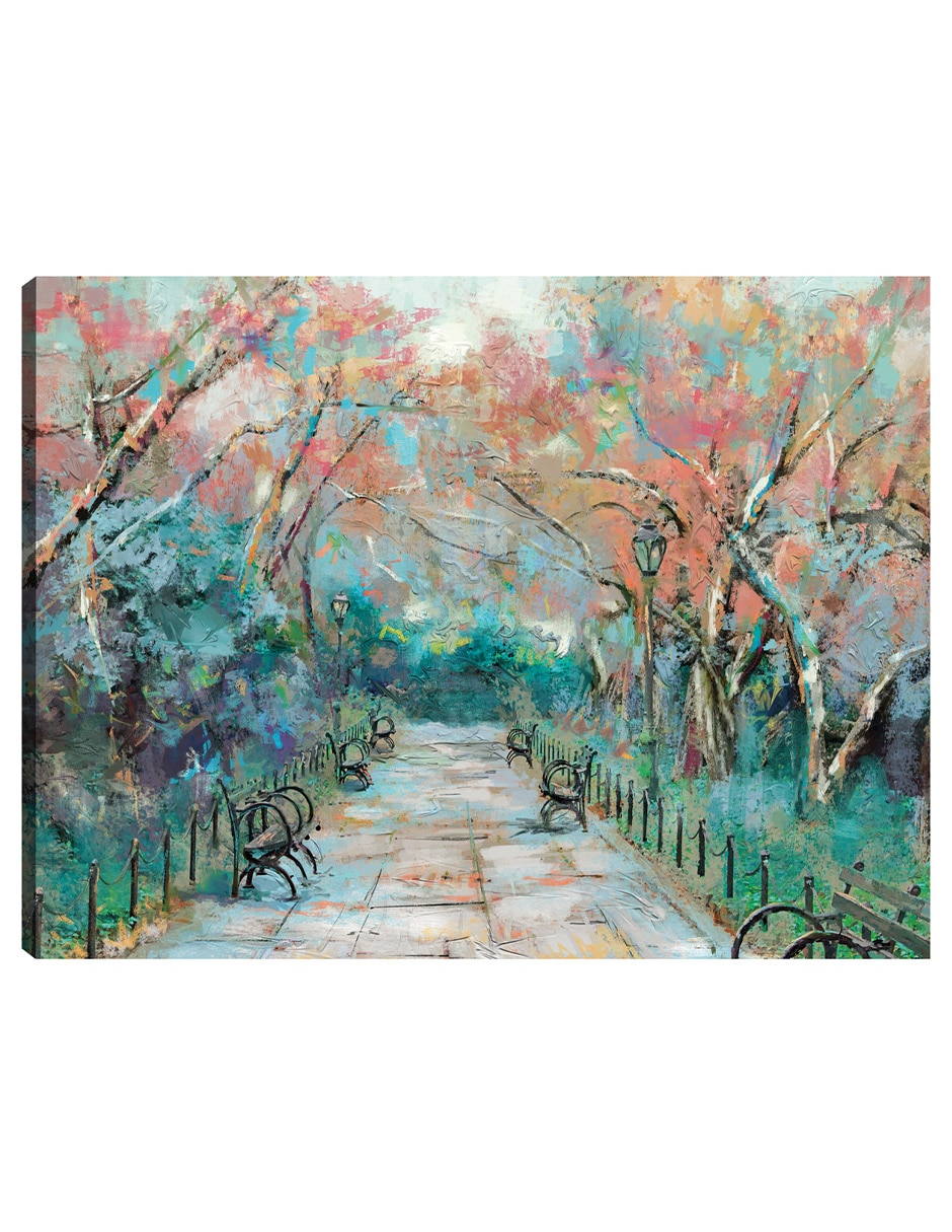 Cuadro decorativo Vía II técnica mixta Caminos