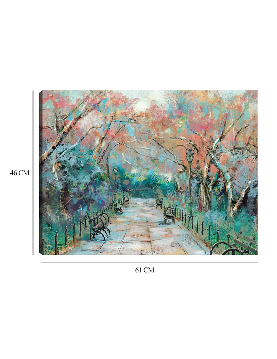 Cuadro decorativo Vía II técnica mixta Caminos 2