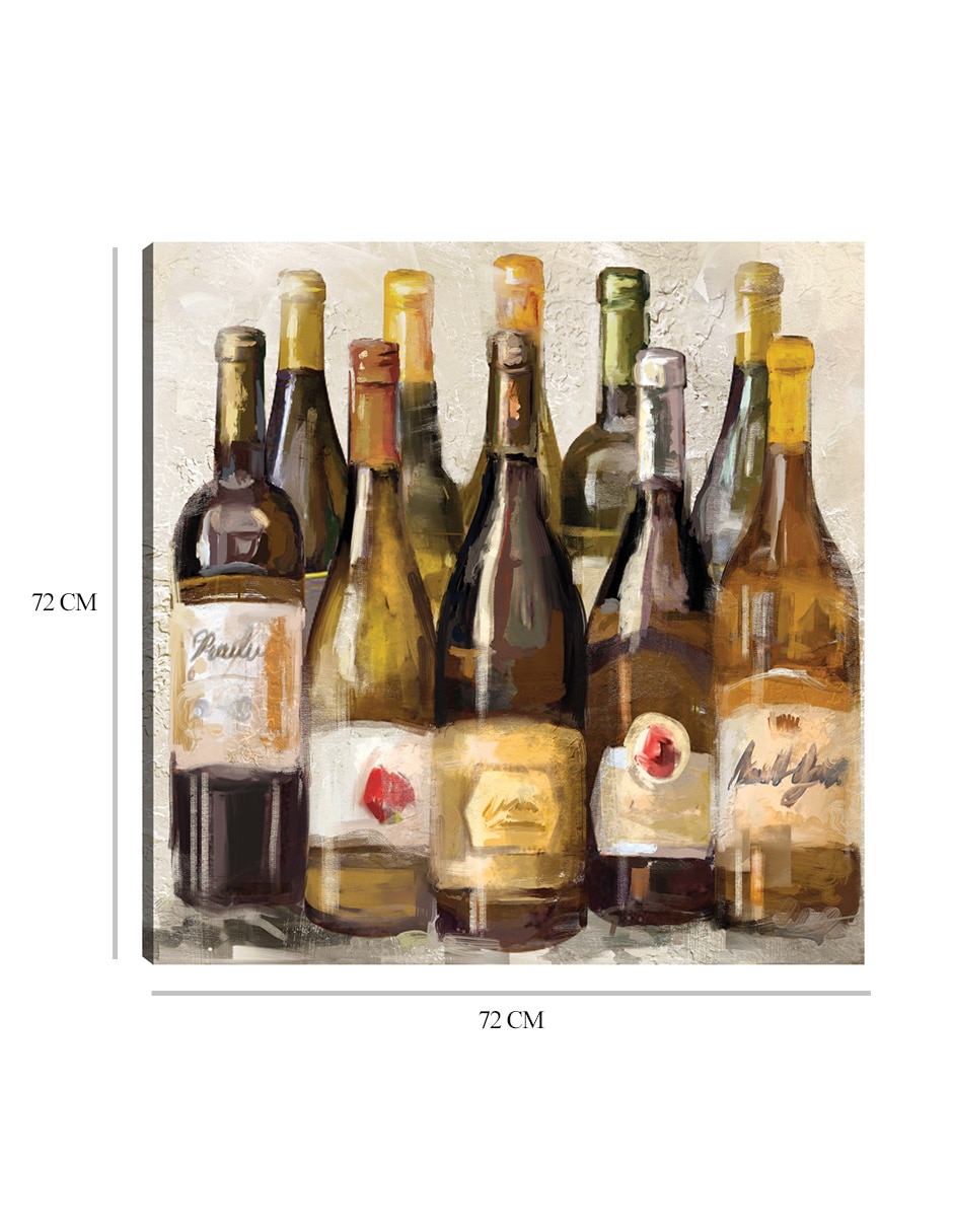 Cuadro decorativo Vinología III técnica mixta Viticultura 2