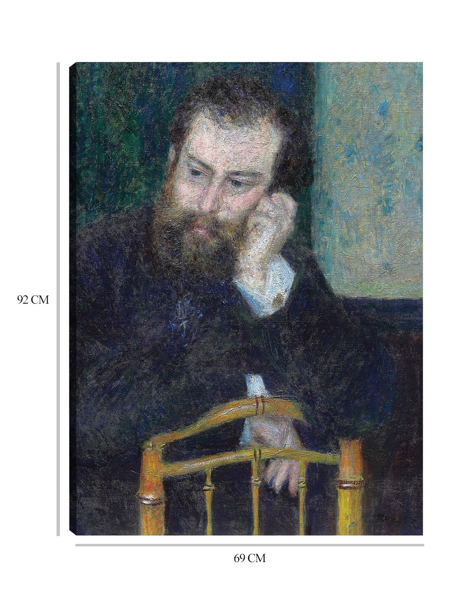 Cuadro decorativo Alfred Sisley (1876) técnica mixta Retratos 2