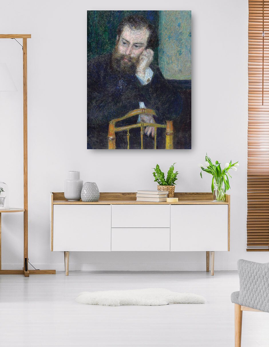 Cuadro decorativo Alfred Sisley (1876) técnica mixta Retratos 5