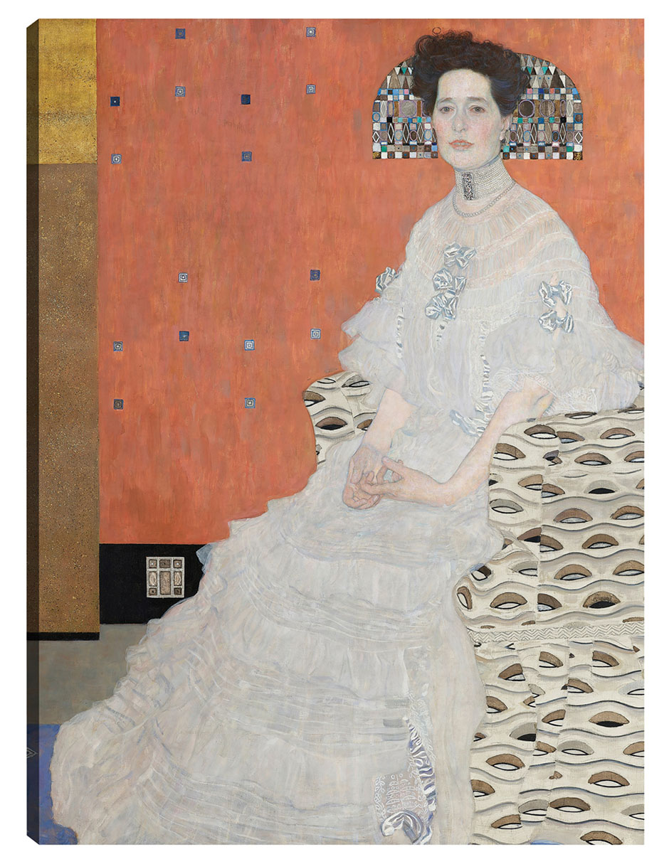 Cuadro decorativo Fritza Riedler (1906) técnica mixta Retratos