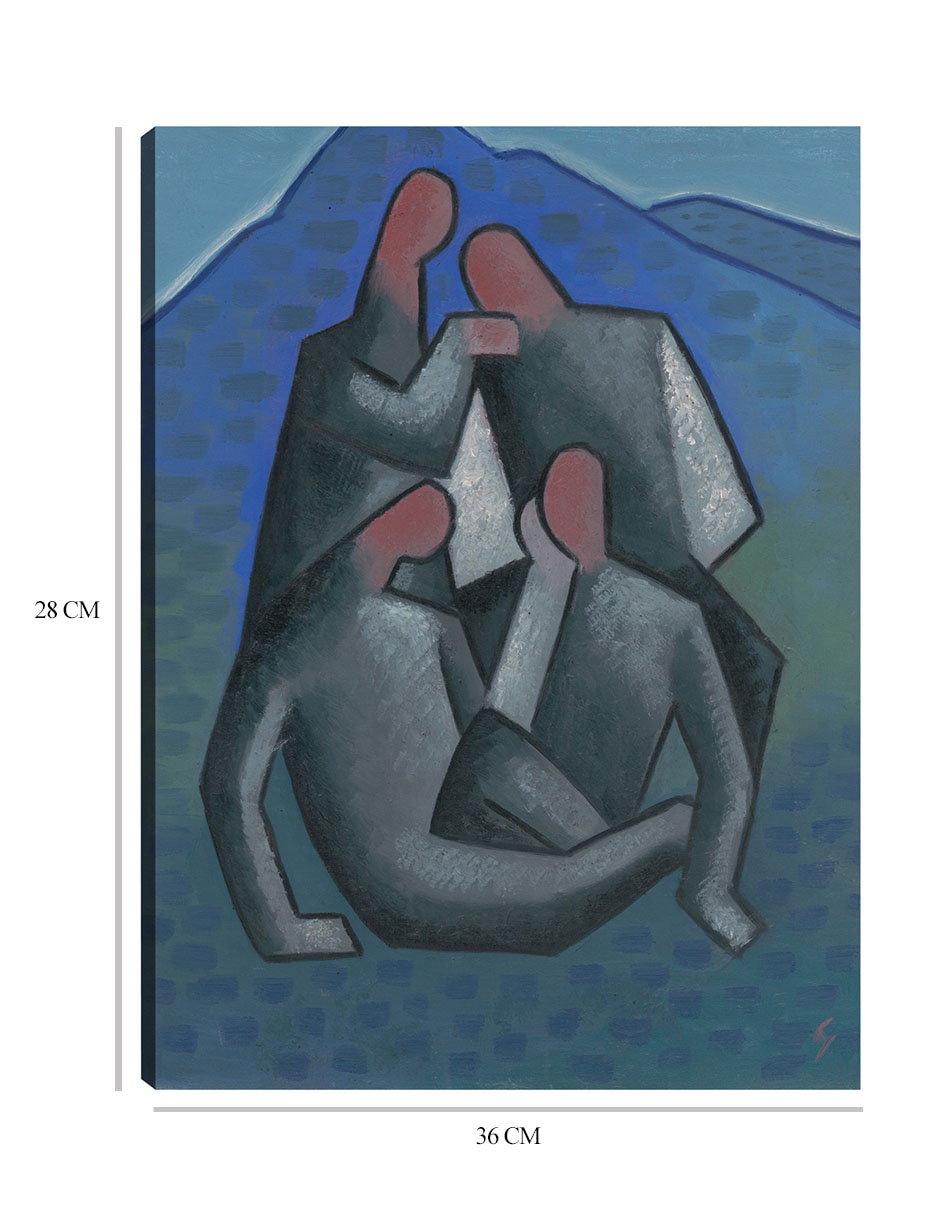 Cuadro decorativo Barcos de pesca (1932) técnica mixta Navegación 2