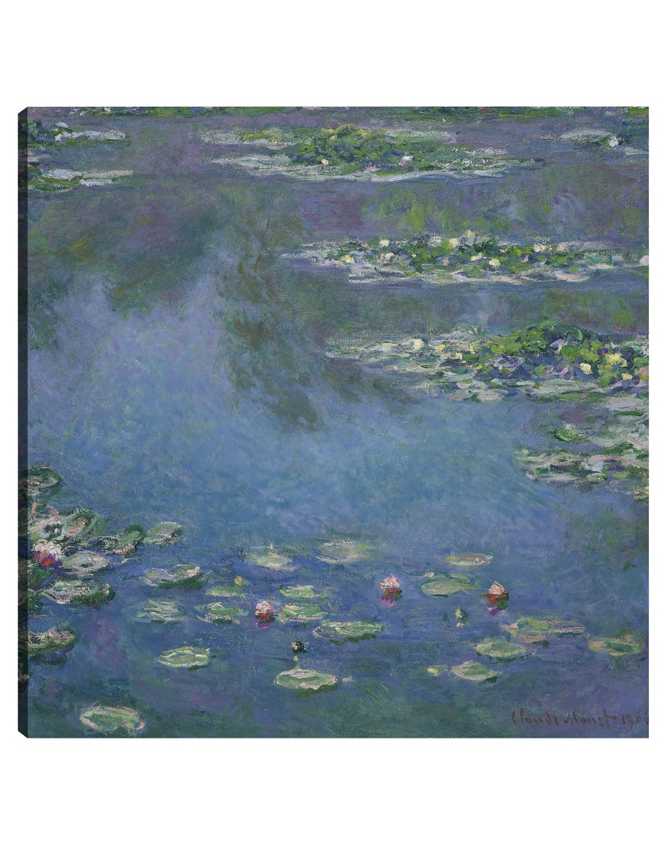 Cuadro decorativo Lirios de agua (1906) técnica mixta Lagos Cuadro decorativo Lirios de agua (1906) técnica mixta Lagos