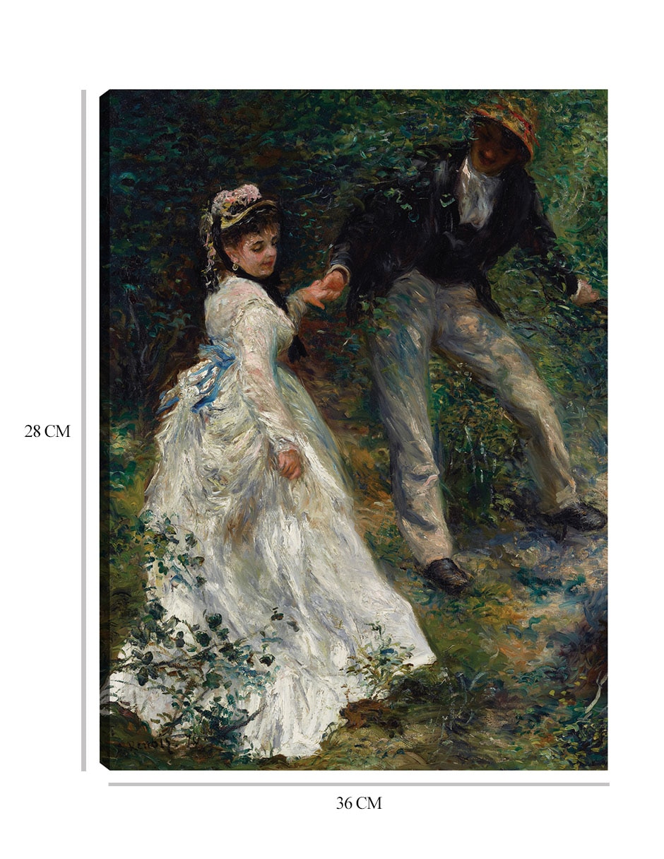 Cuadro decorativo El Paseo (1870) técnica mixta Gente 2