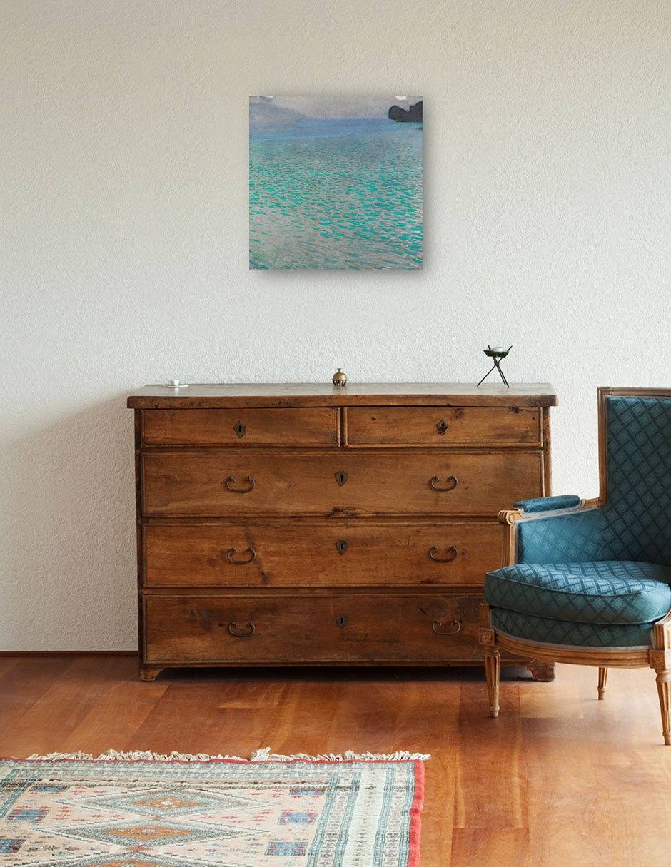 Cuadro decorativo Attersee técnica mixta Lagos 3