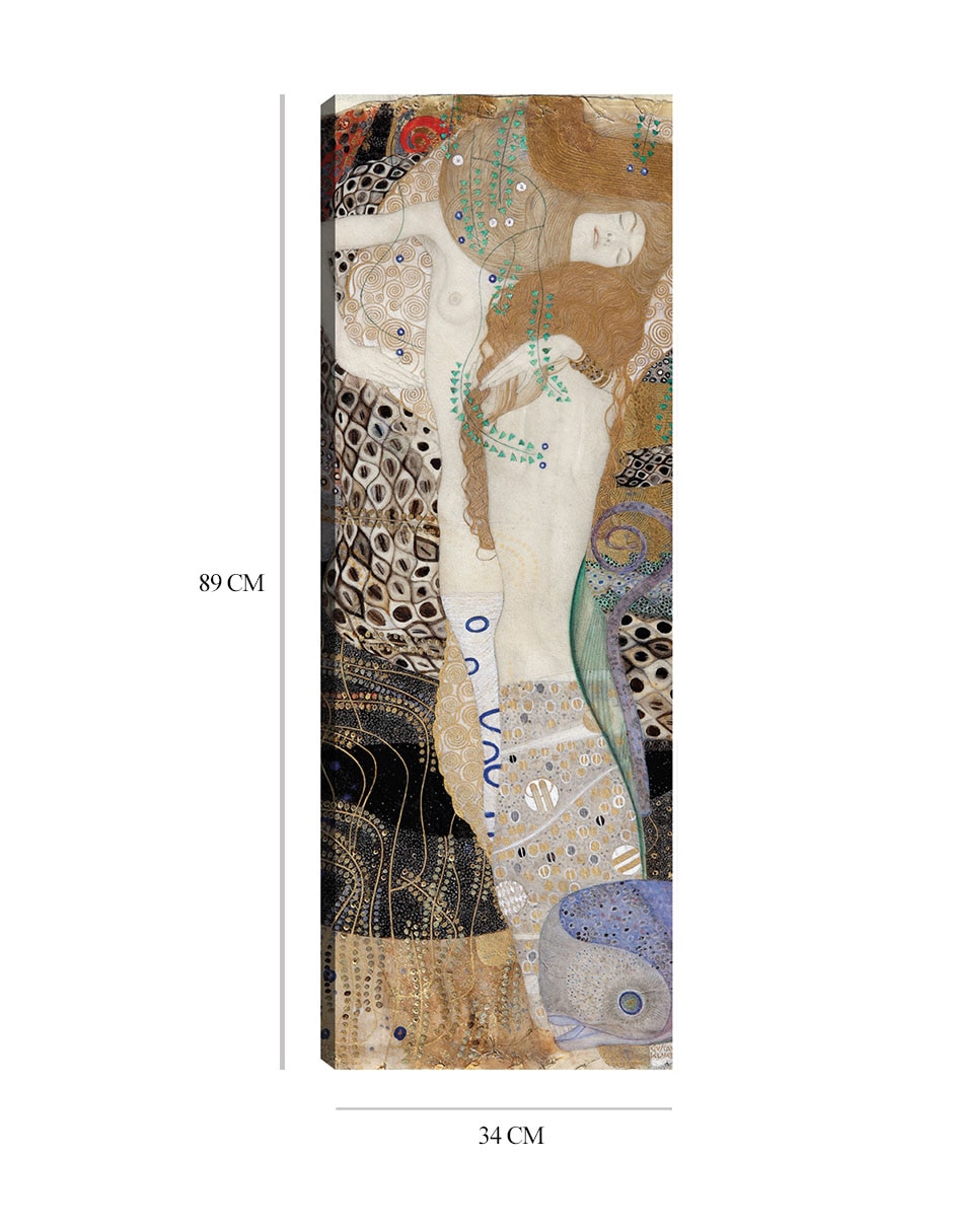Cuadro decorativo Novias (serpientes de agua I) (1904) técnica mixta Formas 7