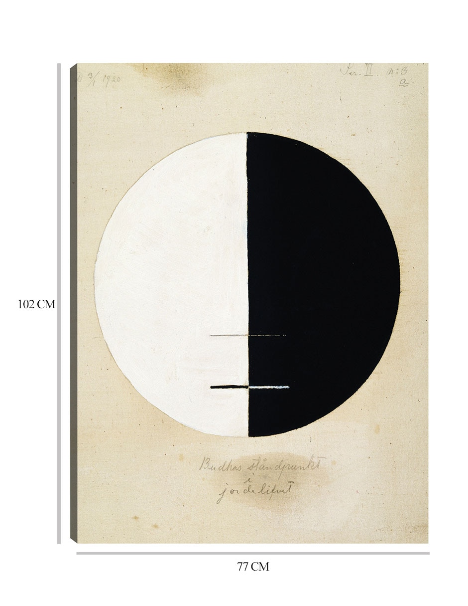 Cuadro decorativo El punto de vista de Buda en la vida terrenal No. 3 (1920) técnica mixta Religión y Espiritualidad 2