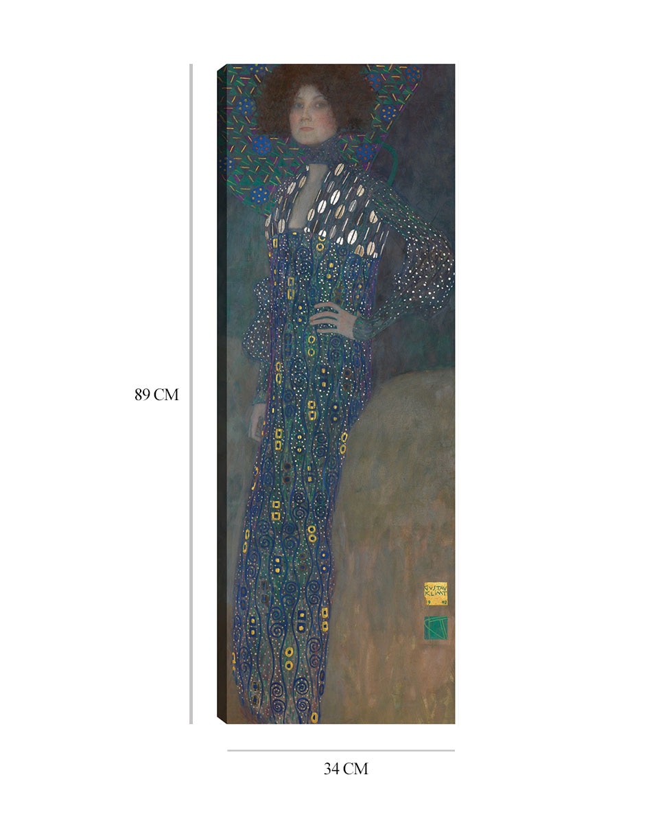 Cuadro decorativo Imagen de Emilie Flöge (1902) técnica mixta Gente 2
