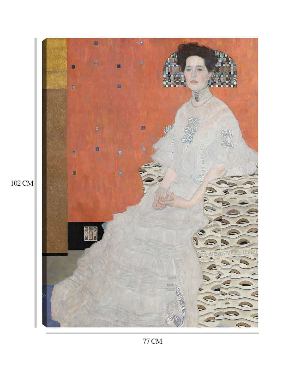 Cuadro decorativo Fritza Riedler (1906) técnica mixta Retratos 2