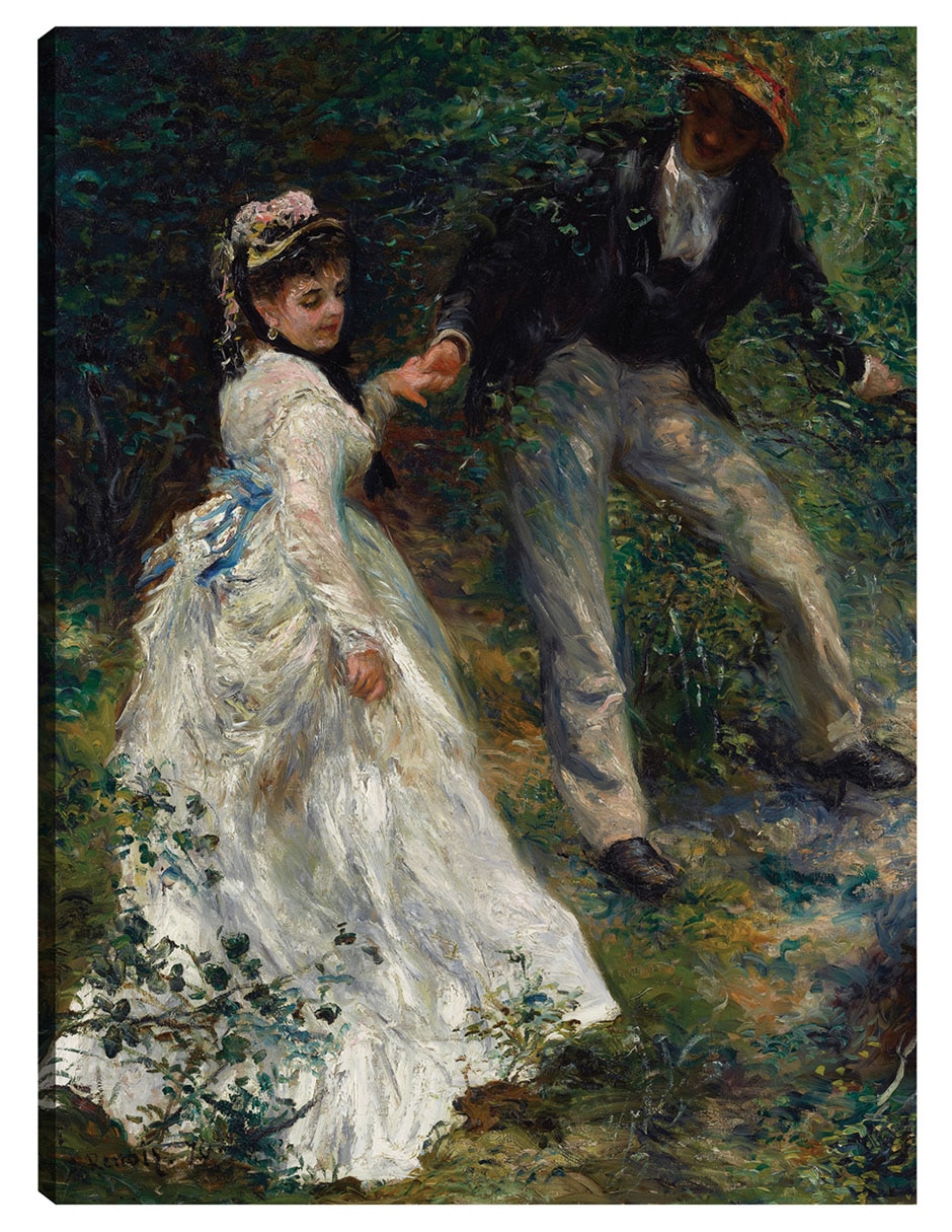 Cuadro decorativo El Paseo (1870) técnica mixta Gente Cuadro decorativo El Paseo (1870) técnica mixta Gente
