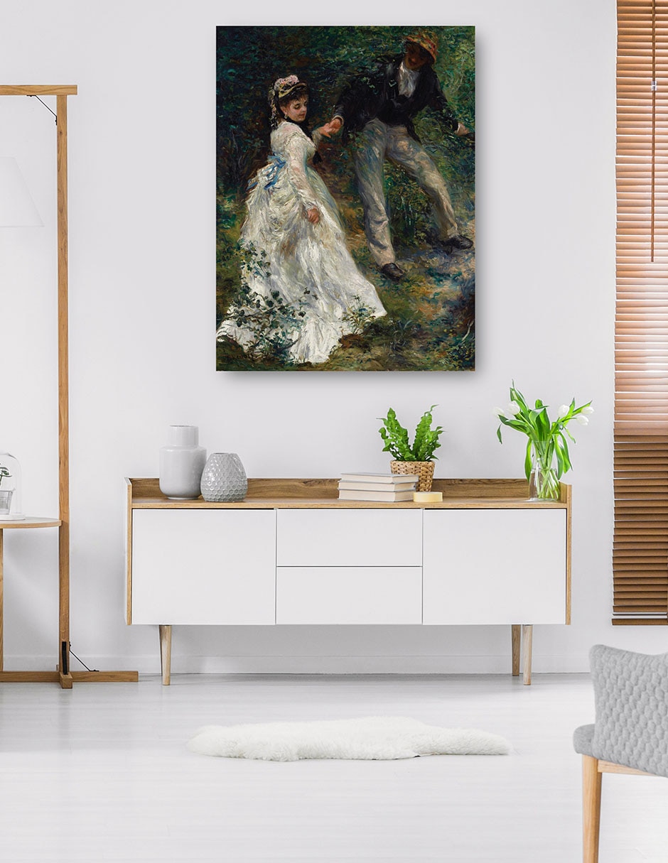 Cuadro decorativo El Paseo (1870) técnica mixta Gente 5