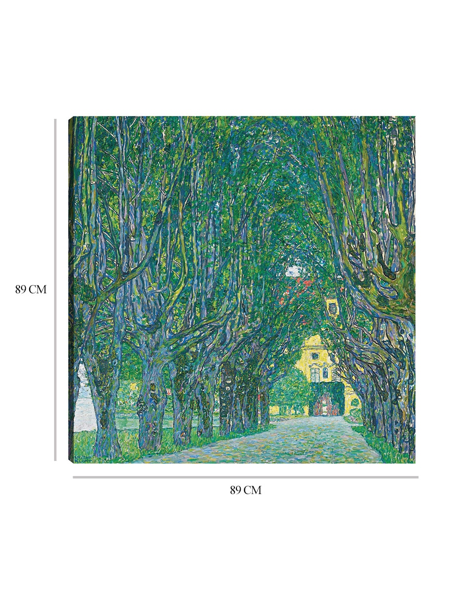 Cuadro decorativo Avenida al castillo de Kammer (1912) técnica mixta Caminos 2