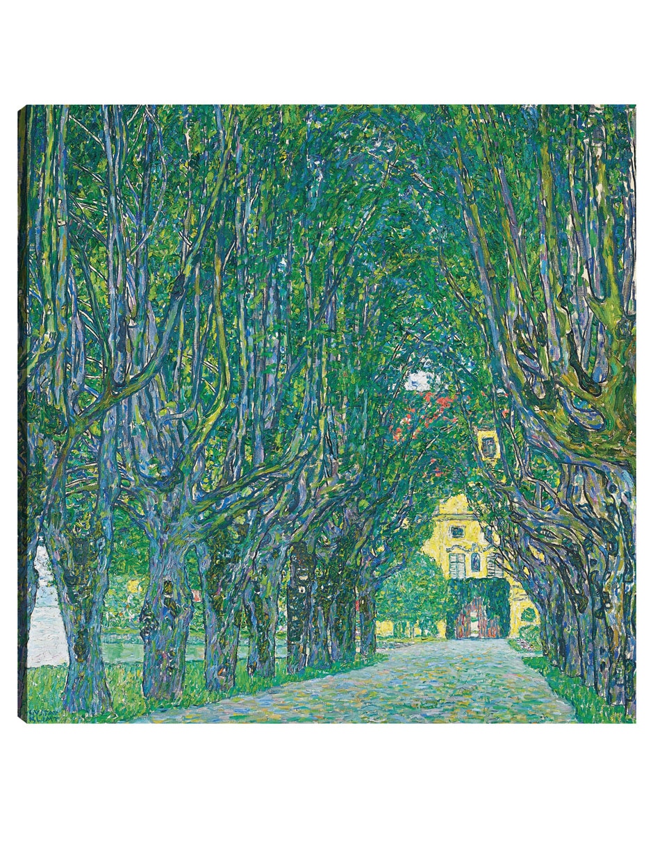 Cuadro decorativo Avenida al castillo de Kammer (1912) técnica mixta Caminos Cuadro decorativo Avenida al castillo de Kammer (1912) técnica mixta Caminos