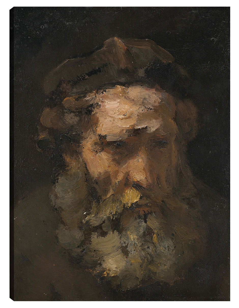 Cuadro decorativo Cabeza de San Mateo (probablemente a principios de la década de 1660) técnica mixta Gente