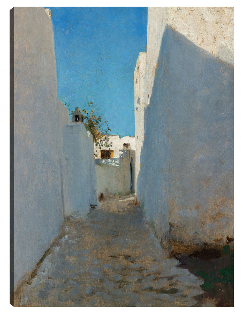 Cuadro decorativo Una escena callejera marroquí (1879-1880) técnica mixta Arquitectura