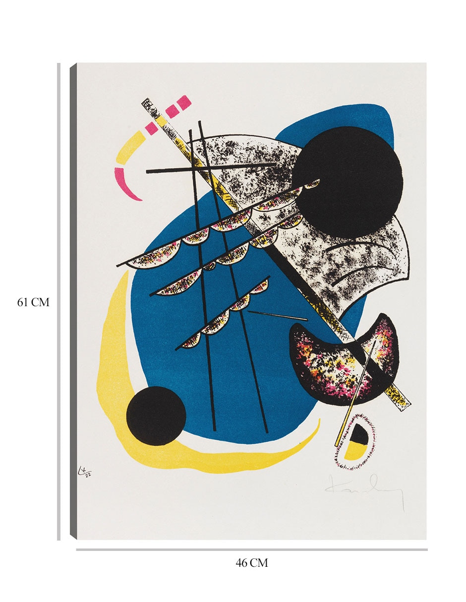 Cuadro decorativo Pequeños mundos II (1922) técnica mixta Formas 2
