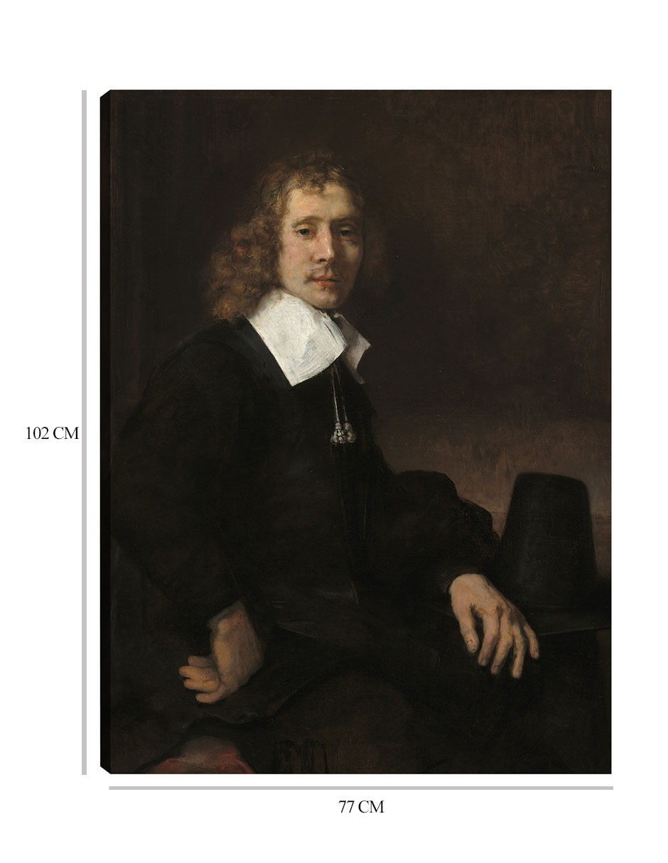 Cuadro decorativo Un joven sentado a una mesa (posiblemente Govaert Flinck) (c. 1660) técnica mixta Gente 2