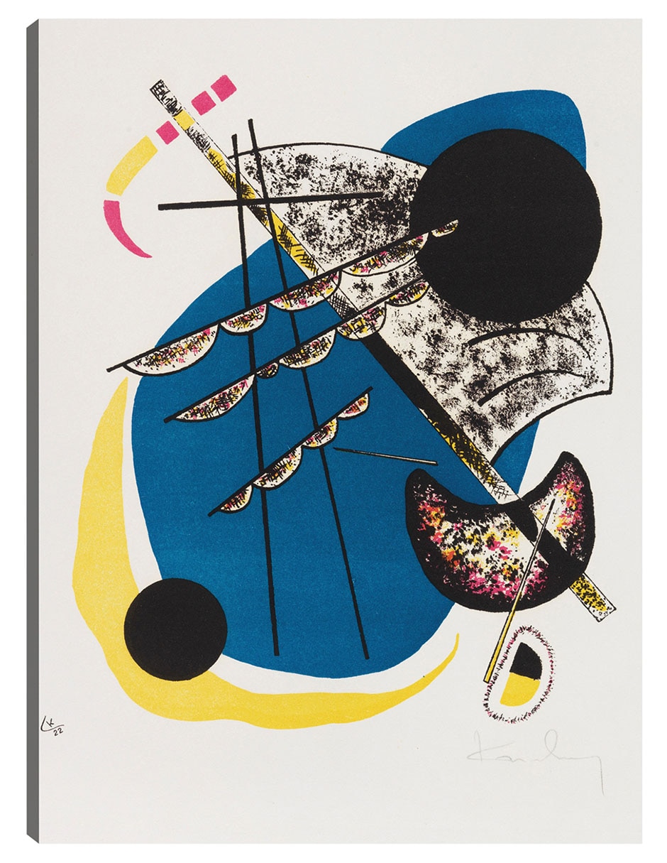 Cuadro decorativo Pequeños mundos II (1922) técnica mixta Formas