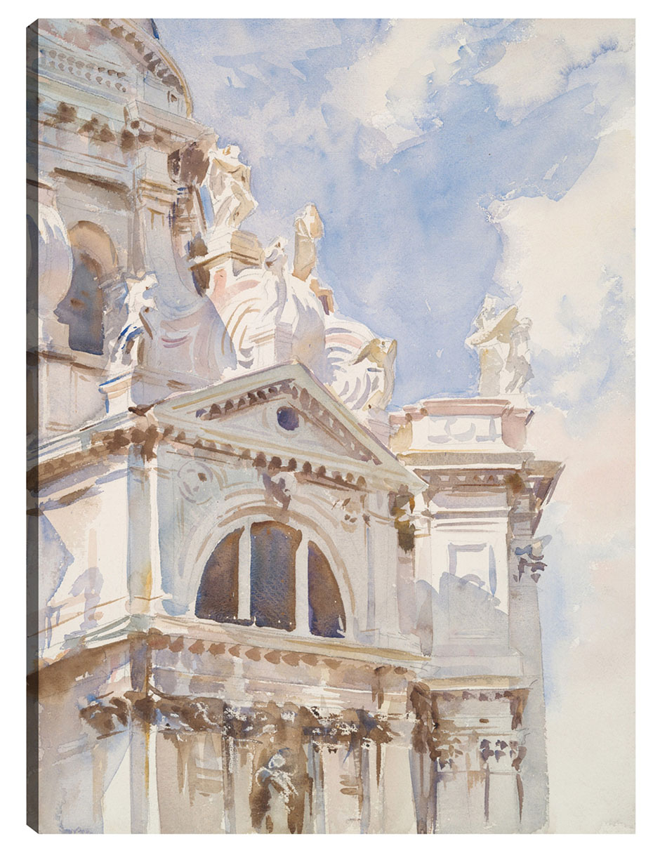 Cuadro decorativo El saludo, Venecia (ca. 1904-197) técnica mixta Arquitectura Cuadro decorativo El saludo, Venecia (ca. 1904-197) técnica mixta Arquitectura