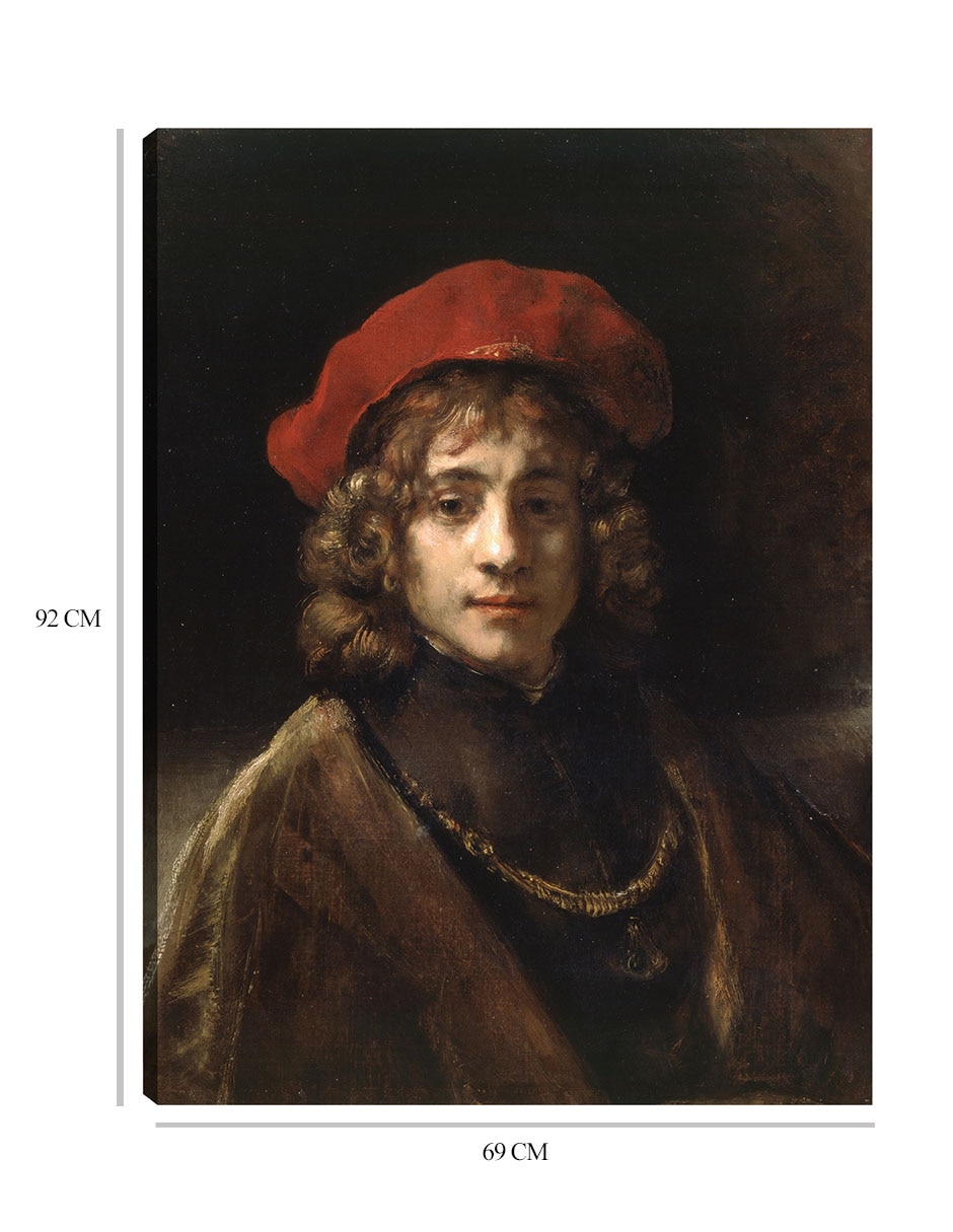 Cuadro decorativo Tito, el hijo del artista (c. 1657) técnica mixta Gente 2