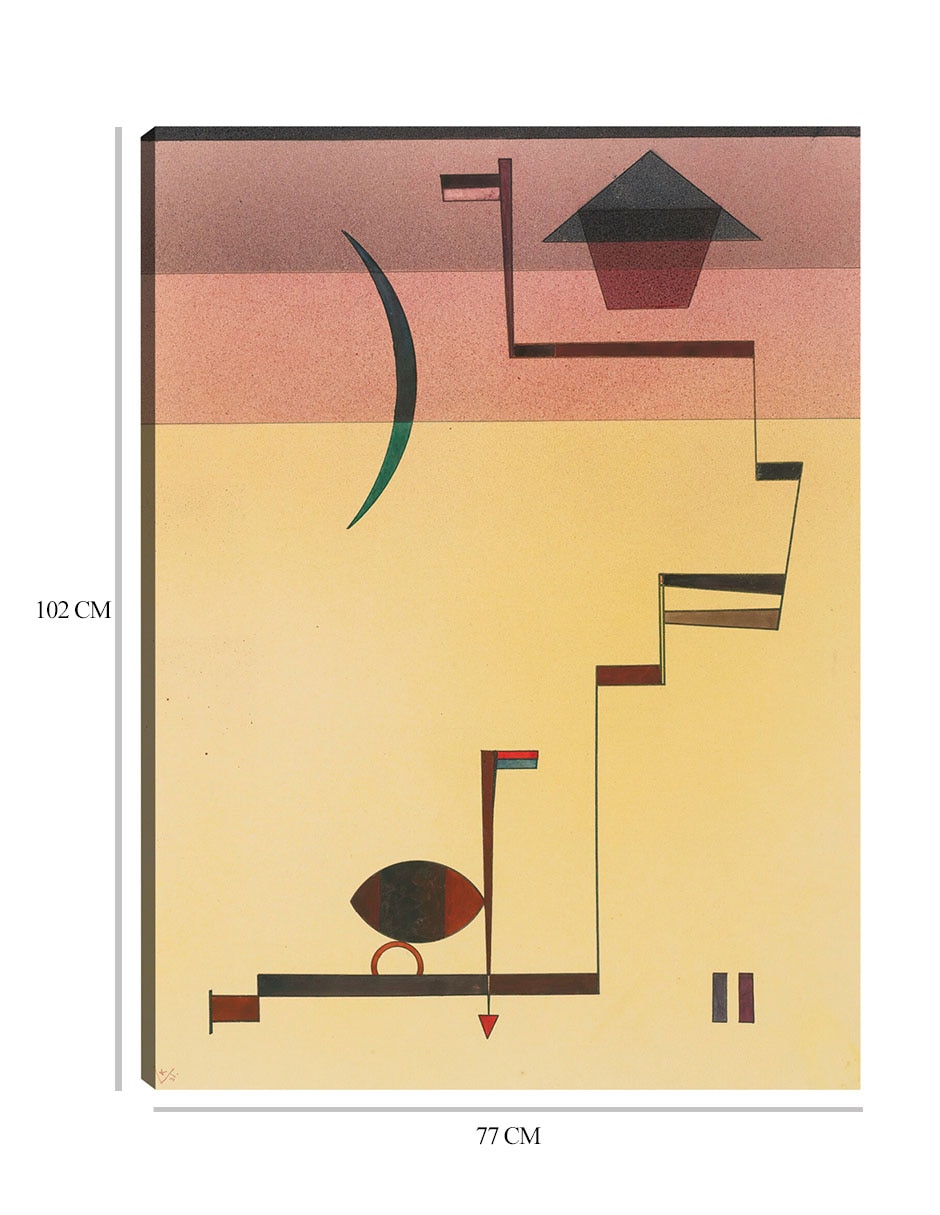 Cuadro decorativo Eckig (Angular) (1931) técnica mixta Formas 2