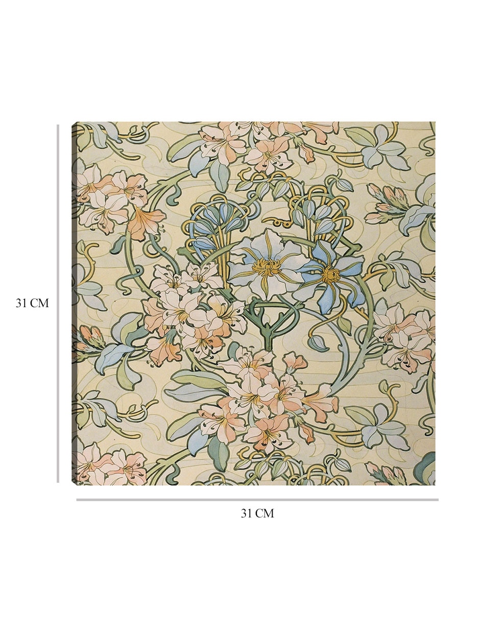 Cuadro decorativo Clemátida (1897-1898) técnica mixta Floración 7