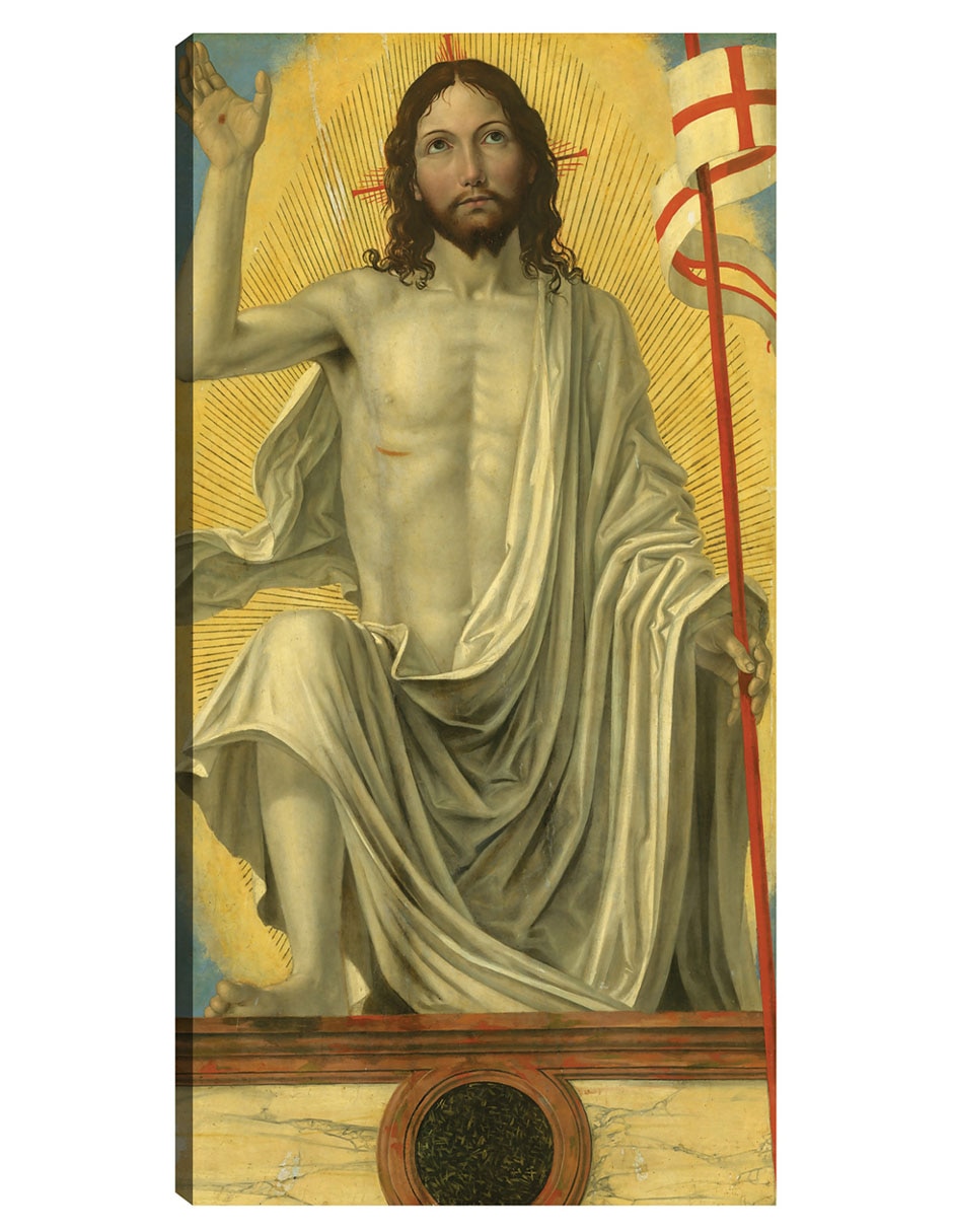 Cuadro decorativo Cristo resucitado de la tumba, c. 1490 técnica mixta Figuras Celestiales