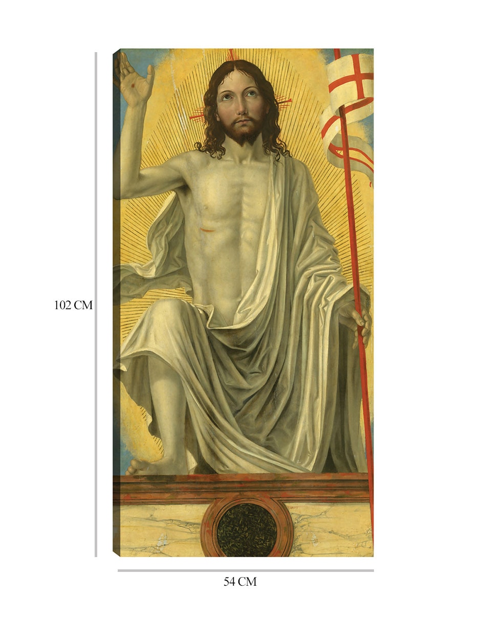 Cuadro decorativo Cristo resucitado de la tumba, c. 1490 técnica mixta Figuras Celestiales 2