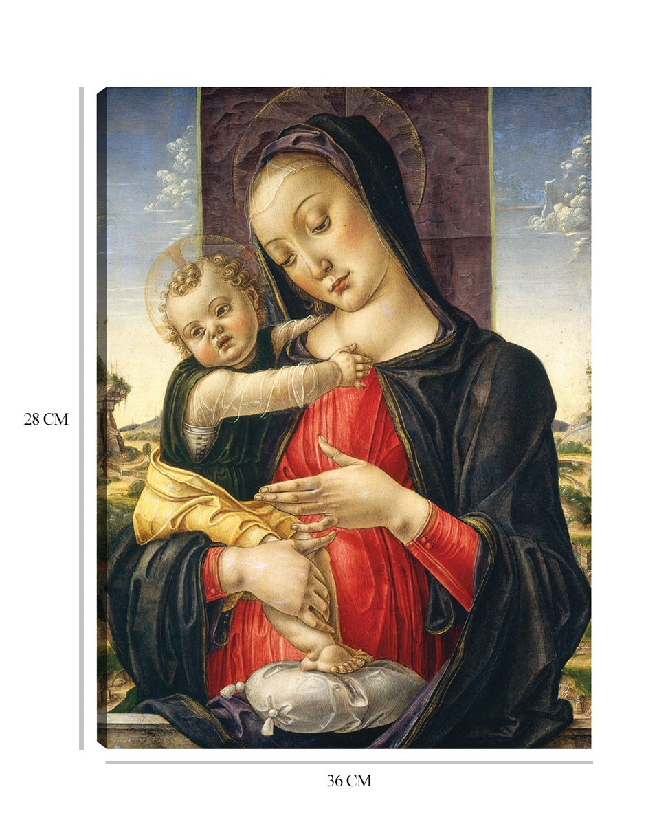 Cuadro decorativo Virgen y el Niño, c. 1475 técnica mixta Vírgenes 2