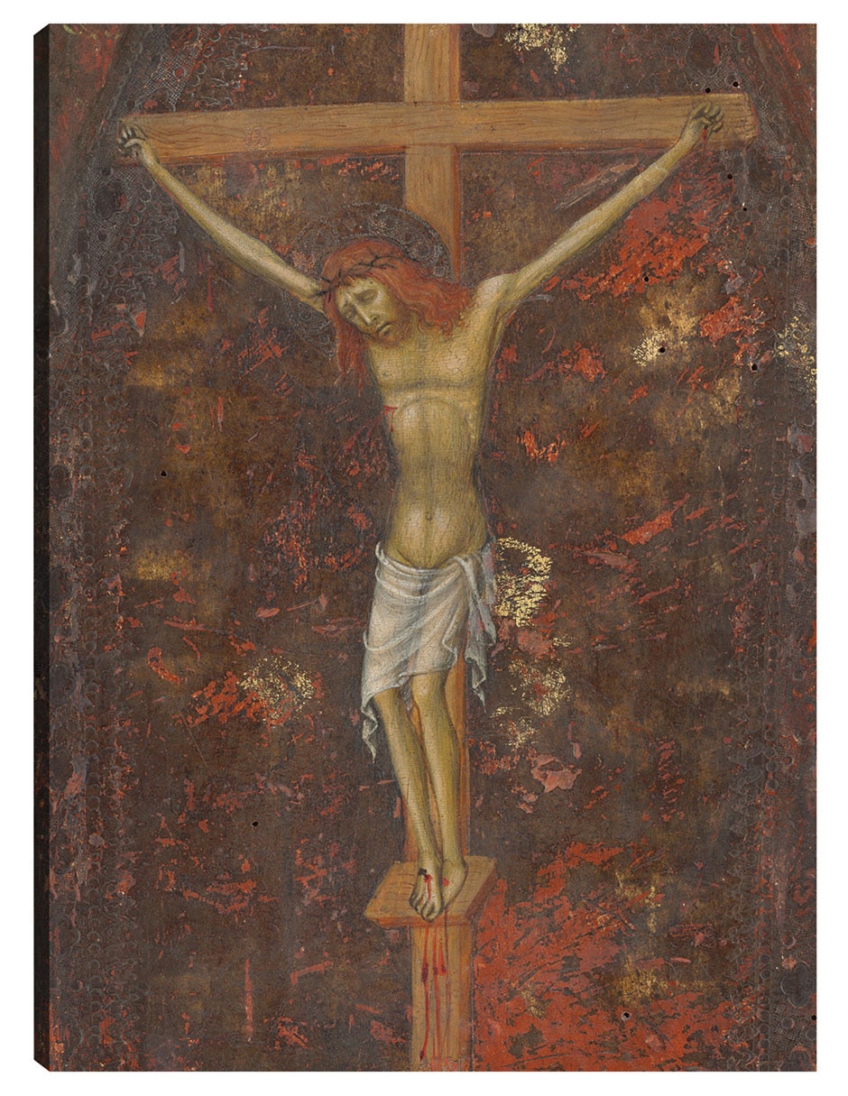 Cuadro decorativo Cristo en la cruz [reverso], c. 1380/1390 técnica mixta Figuras Celestiales