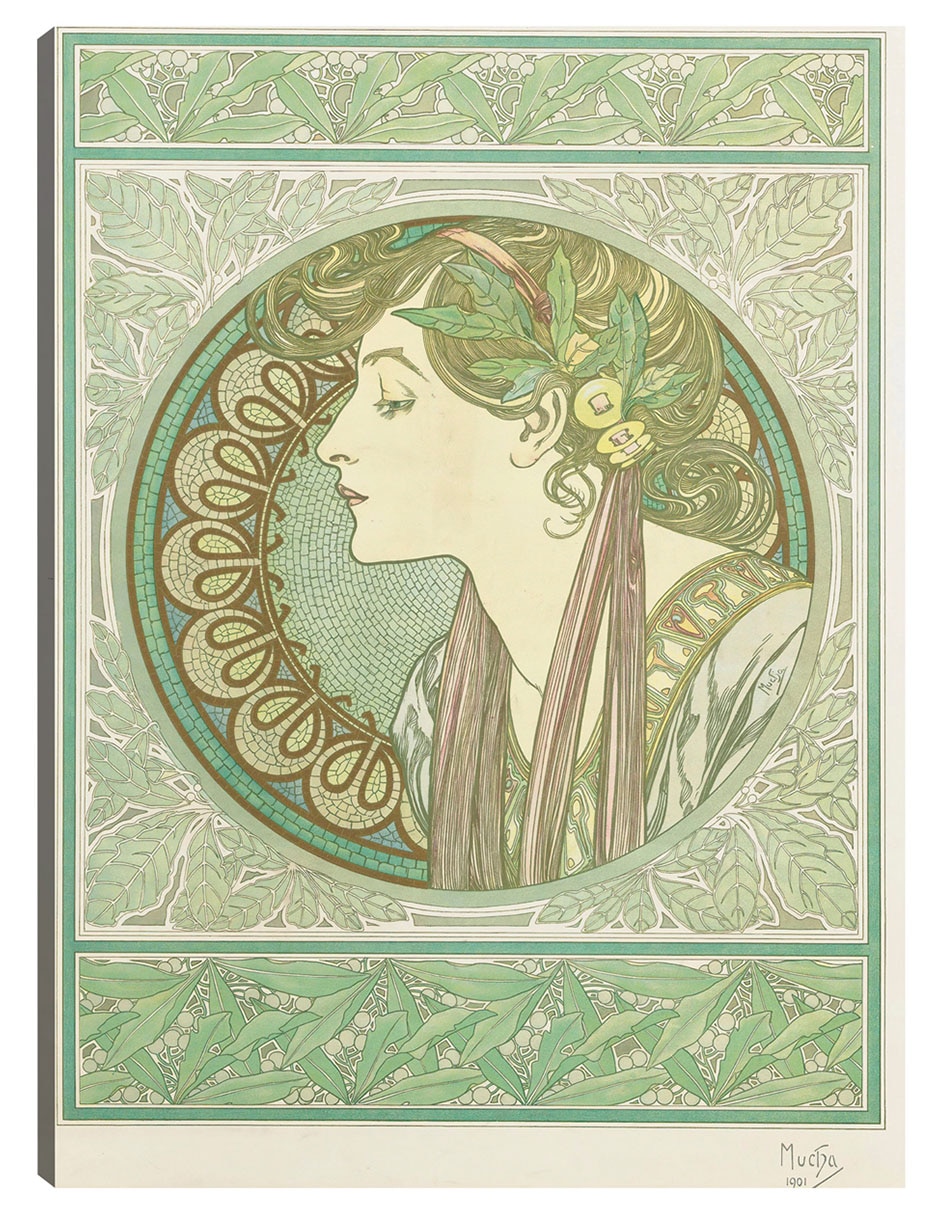 Cuadro decorativo Laurel (1901) técnica mixta Gente Cuadro decorativo Laurel (1901) técnica mixta Gente