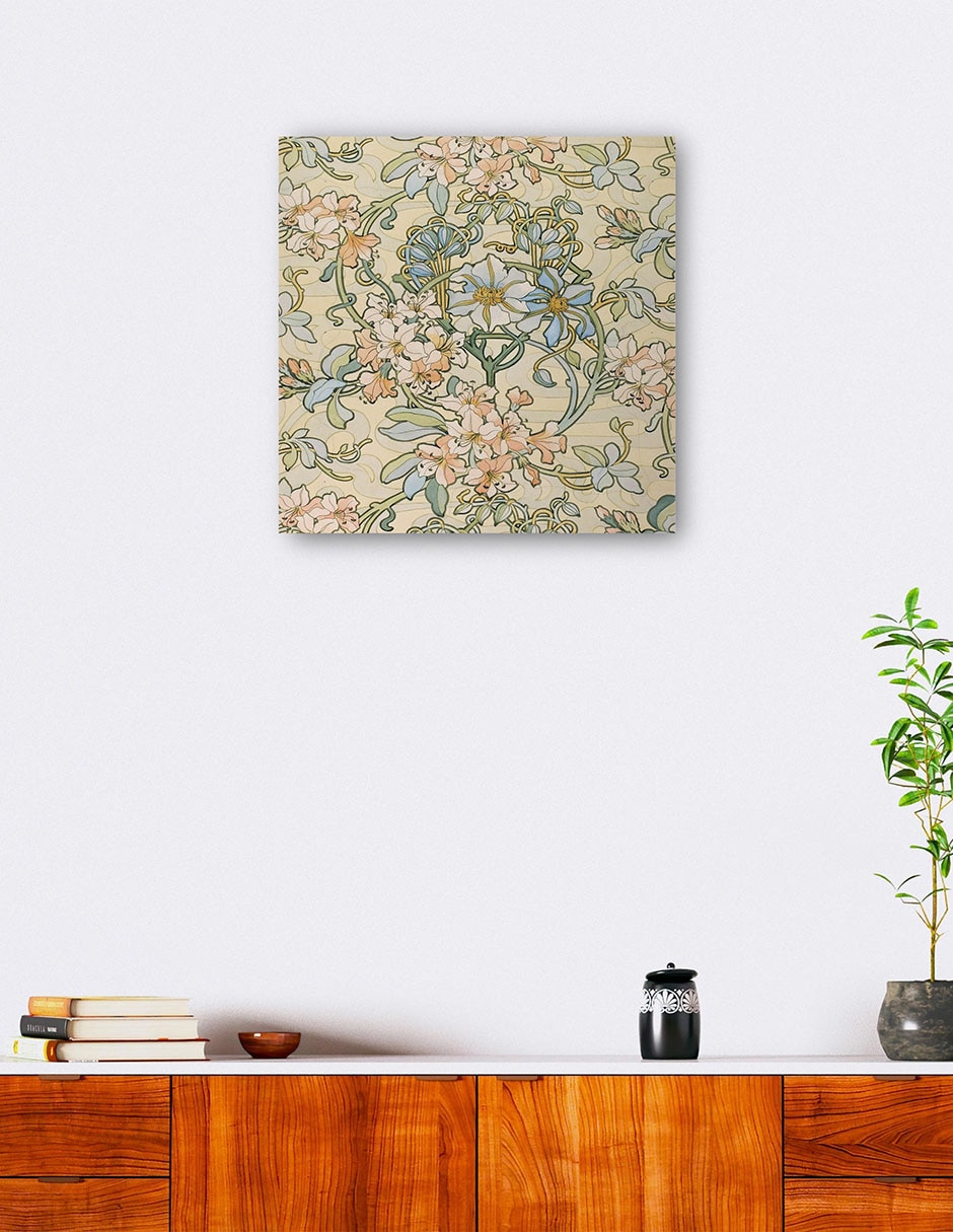 Cuadro decorativo Clemátida (1897-1898) técnica mixta Floración 4
