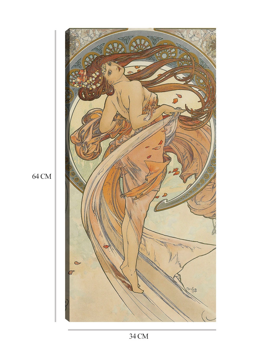 Cuadro decorativo Las artes 2 (1898) técnica mixta Gente 2