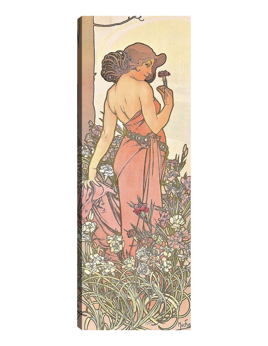 Cuadro decorativo El clavel (1897) técnica mixta Gente