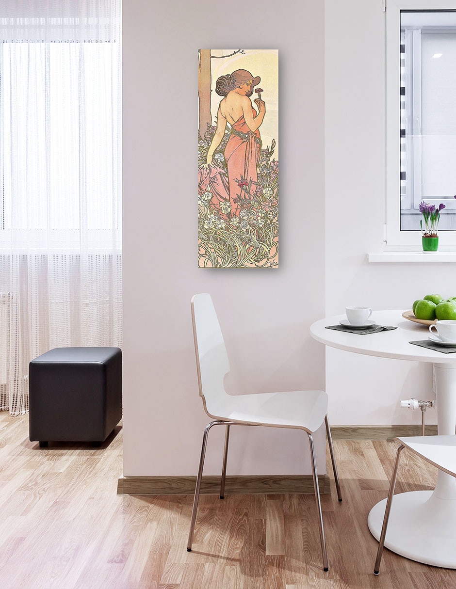 Cuadro decorativo El clavel (1897) técnica mixta Gente 3