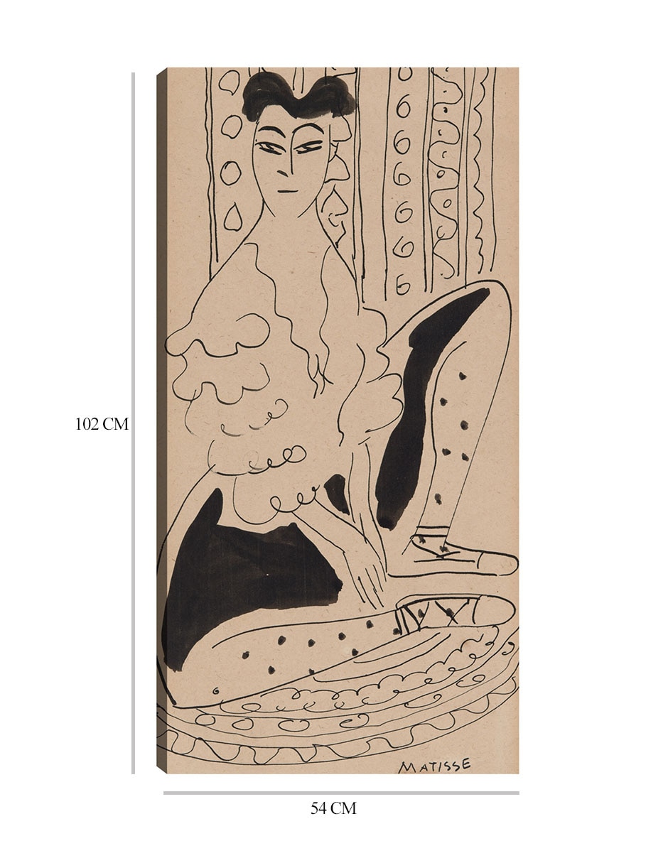 Cuadro decorativo técnica mixta Siluetas 2