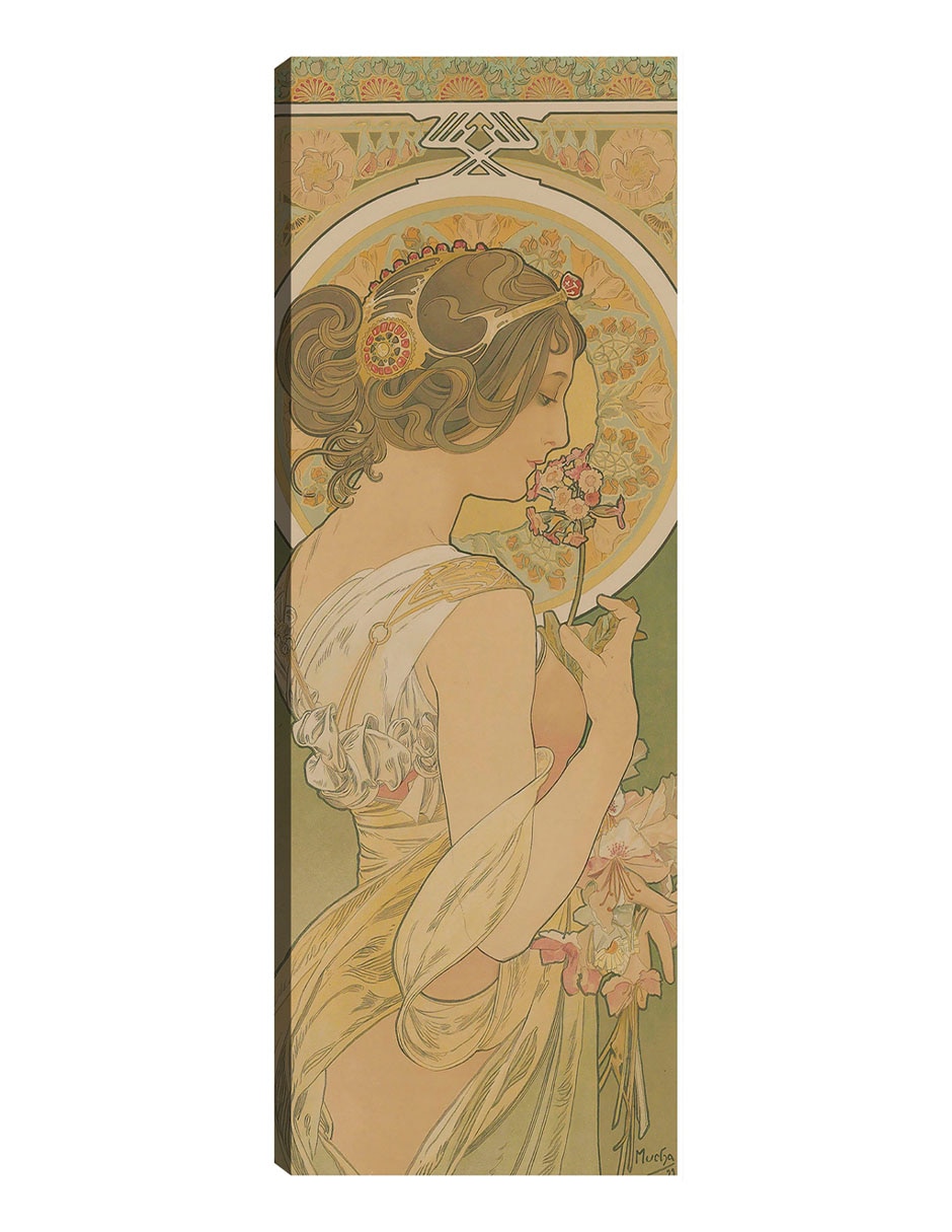 Cuadro decorativo La Primevere (1899) técnica mixta Gente