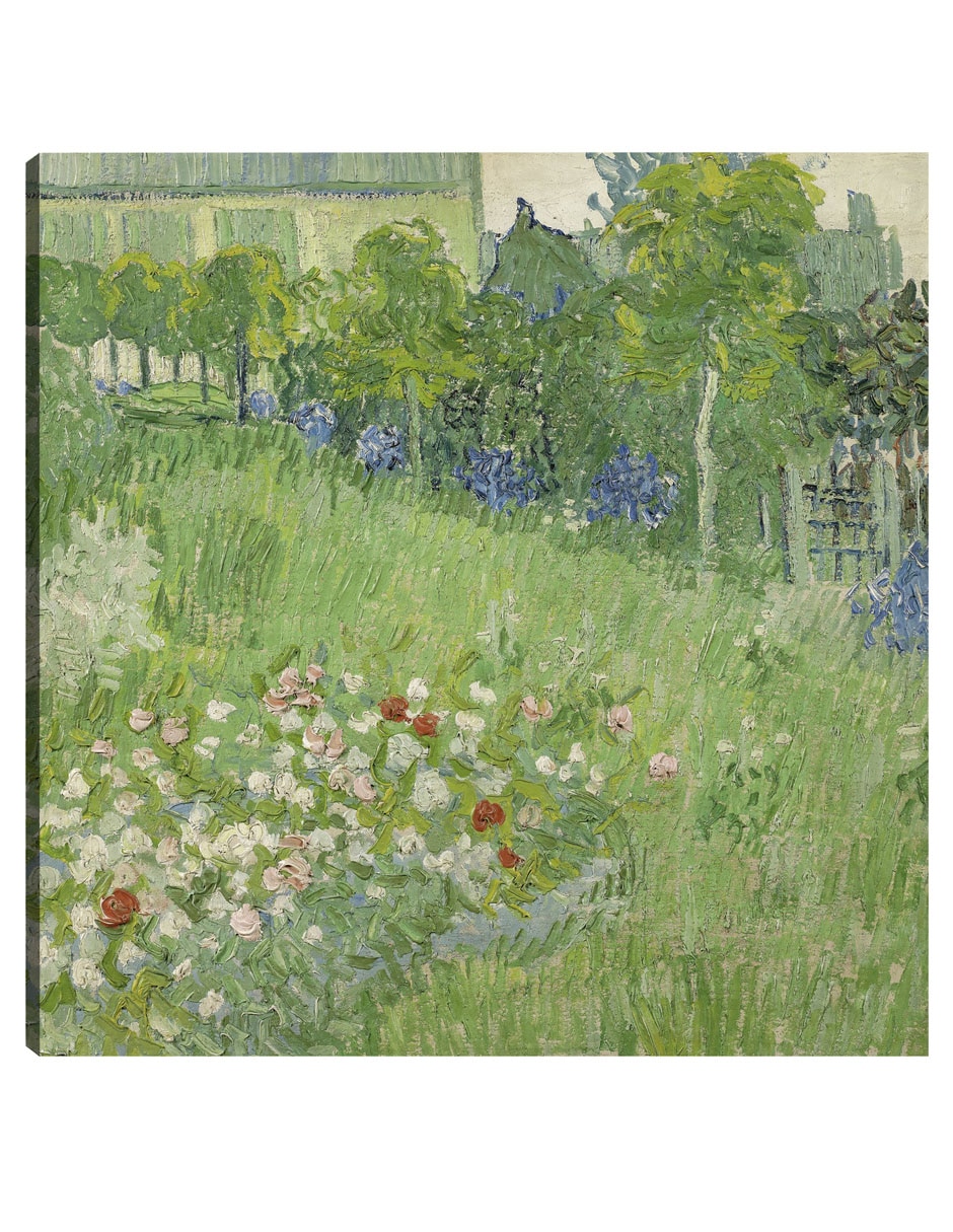 Cuadro decorativo El jardín de Daubigny técnica mixta Primavera Cuadro decorativo El jardín de Daubigny técnica mixta Primavera