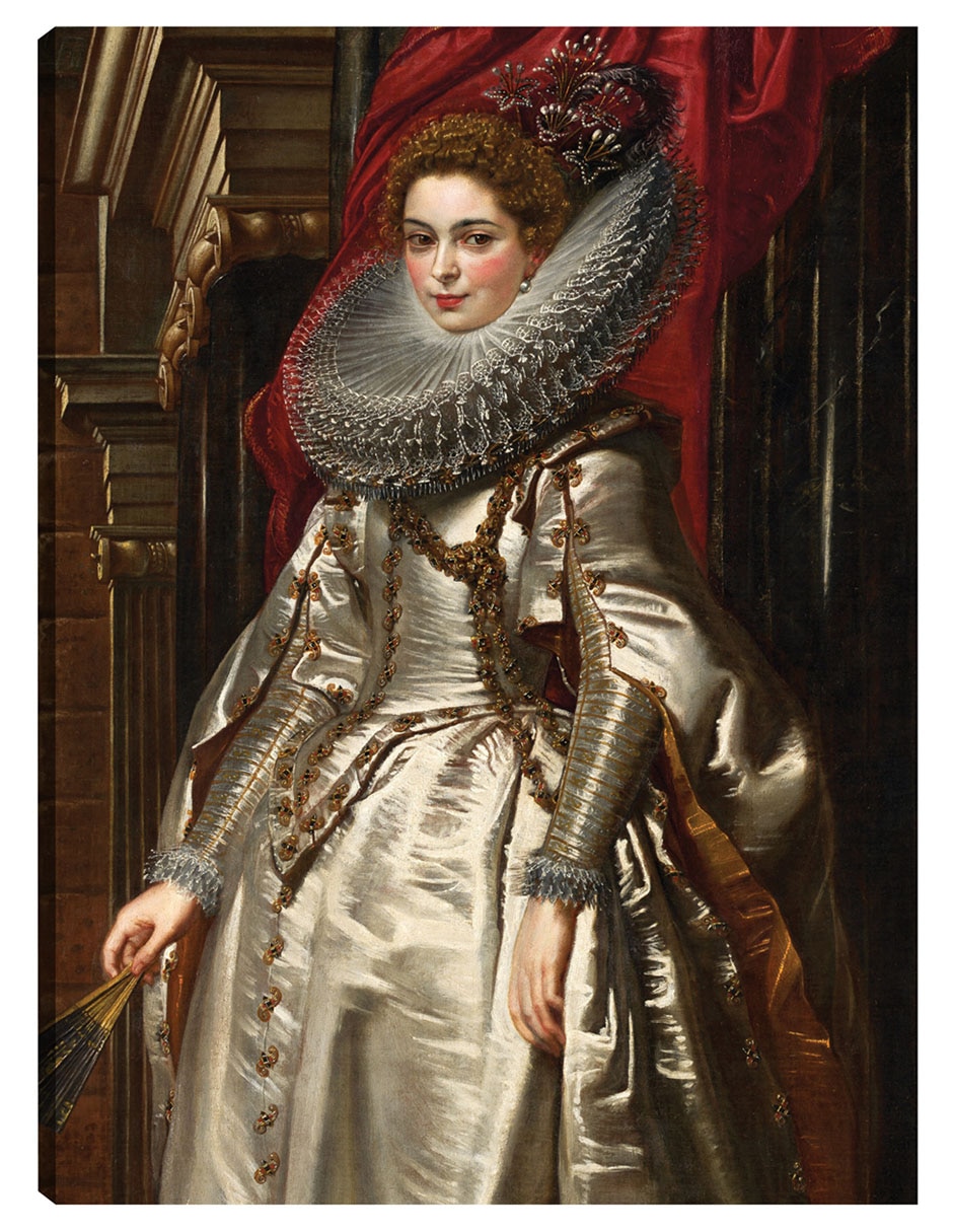 Cuadro decorativo Marchesa Brígida Spinola Doria, 1606 técnica mixta Gente