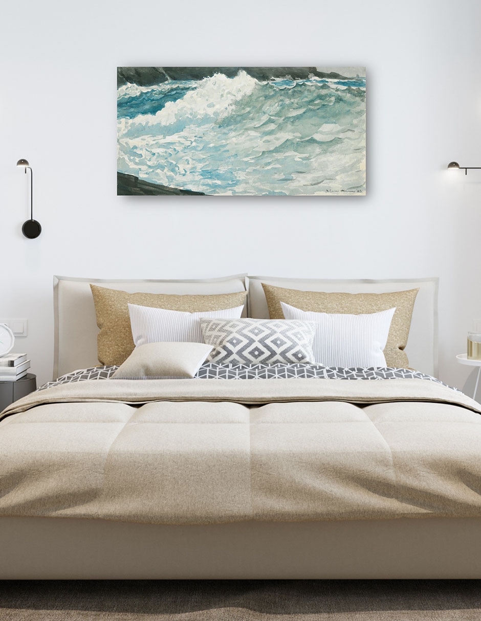 Cuadro decorativo Surf, cuello de Prout (1883) técnica mixta Océanos 5
