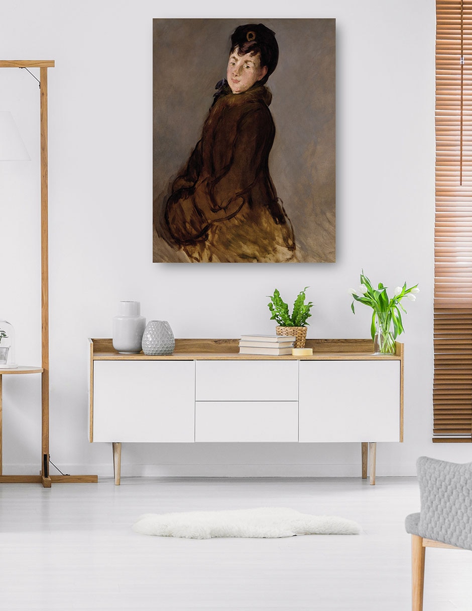 Cuadro decorativo técnica mixta Gente 4