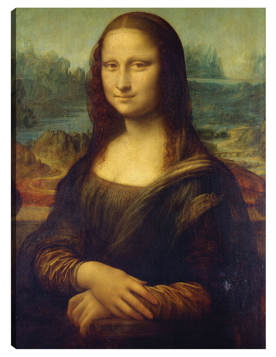 Cuadro decorativo Mona Lisa (1503-1506) técnica mixta Gente
