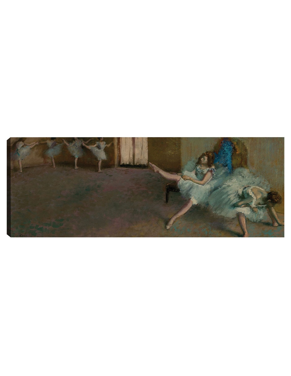 Cuadro decorativo Antes del ballet (c.1890/1982) técnica mixta Gente Cuadro decorativo Antes del ballet (c.1890/1982) técnica mixta Gente