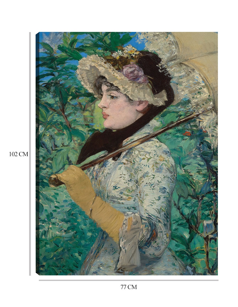Cuadro decorativo Juana (primavera) (1881) técnica mixta Gente 2