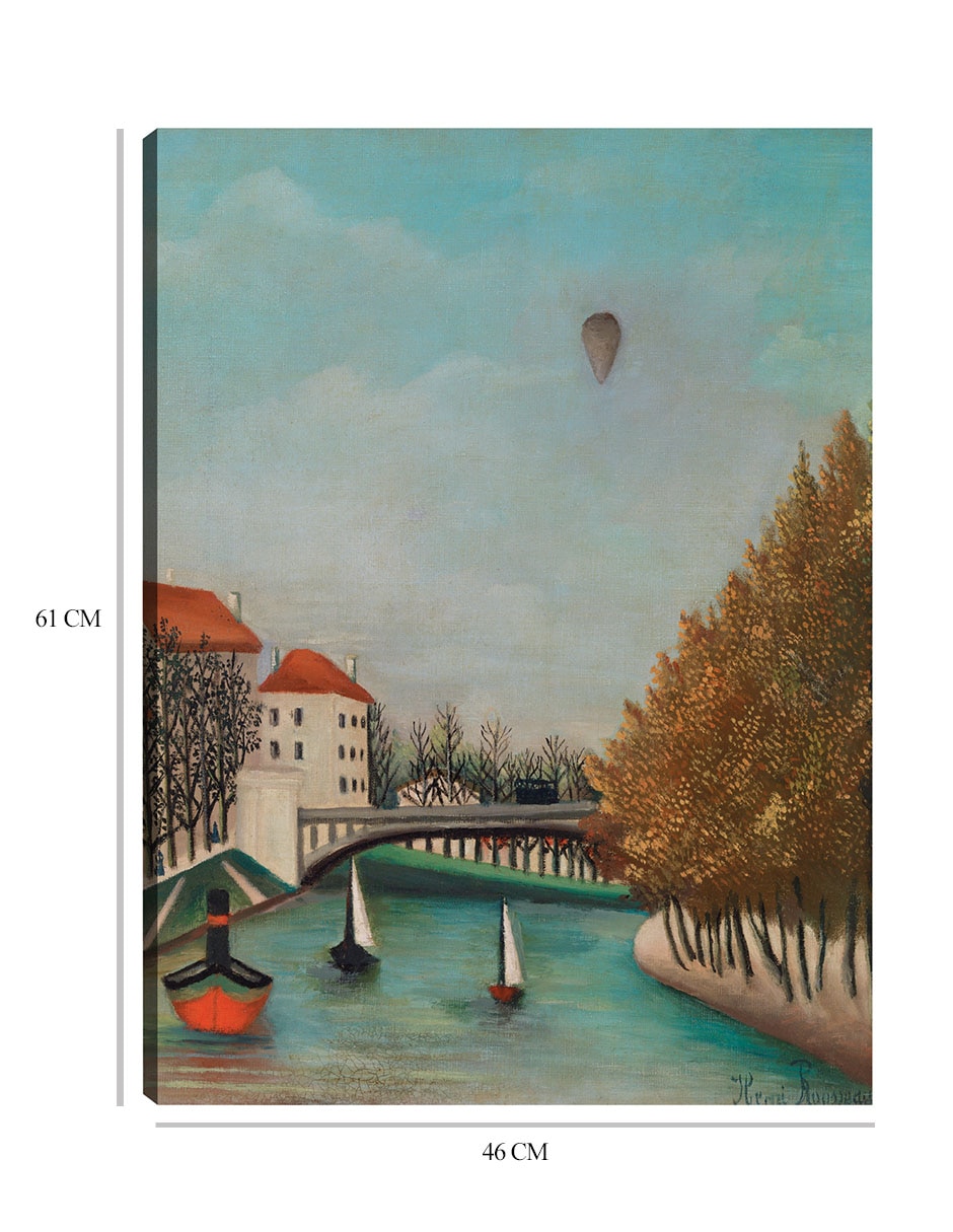 Cuadro decorativo Estudio para la vista del Pont de Sèvres (Esquisse pour Vue du Pont de Sèvres) (1908) técnica mixta Lugares 2